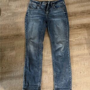 Silver Jeans Women's Straight Leg Blue Jeans